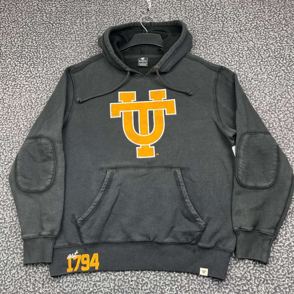Tennessee Volunteers Hoodie Men Large Black Fanatics Pullover Long Sleeve New L